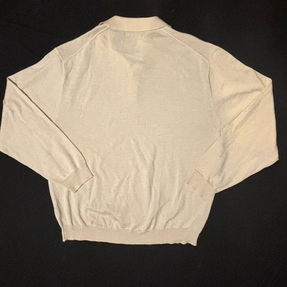 !! 3 pc bundle DEAL !! super soft LINEA UOMO brown, red, white SWEATERS size XXL - Picture 7 of 12